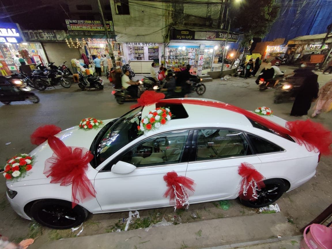 Pre-Wedding Shoots — luxury wedding car in Hyderabad
